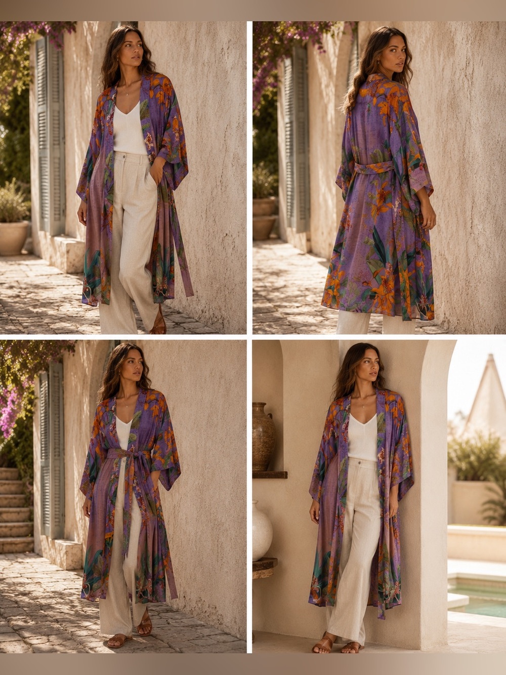 Powder NWOT Botany Bliss Kimono One Size